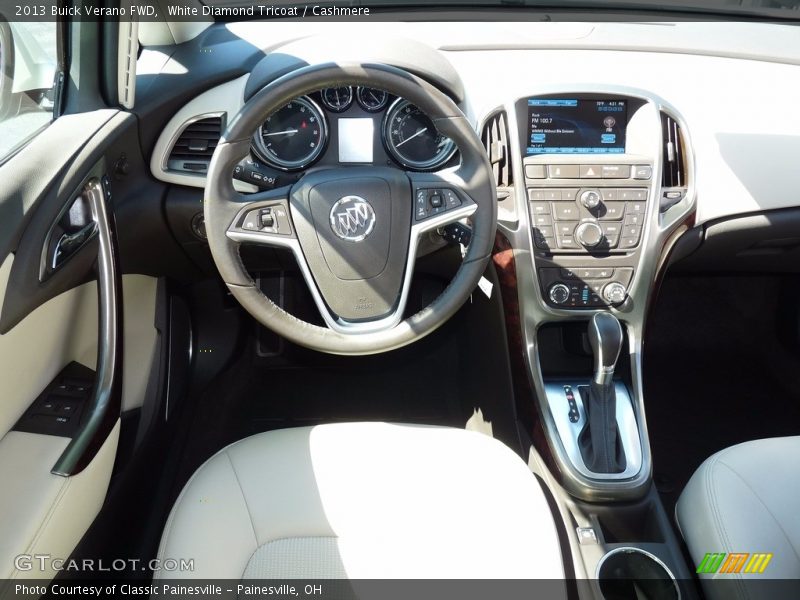 White Diamond Tricoat / Cashmere 2013 Buick Verano FWD