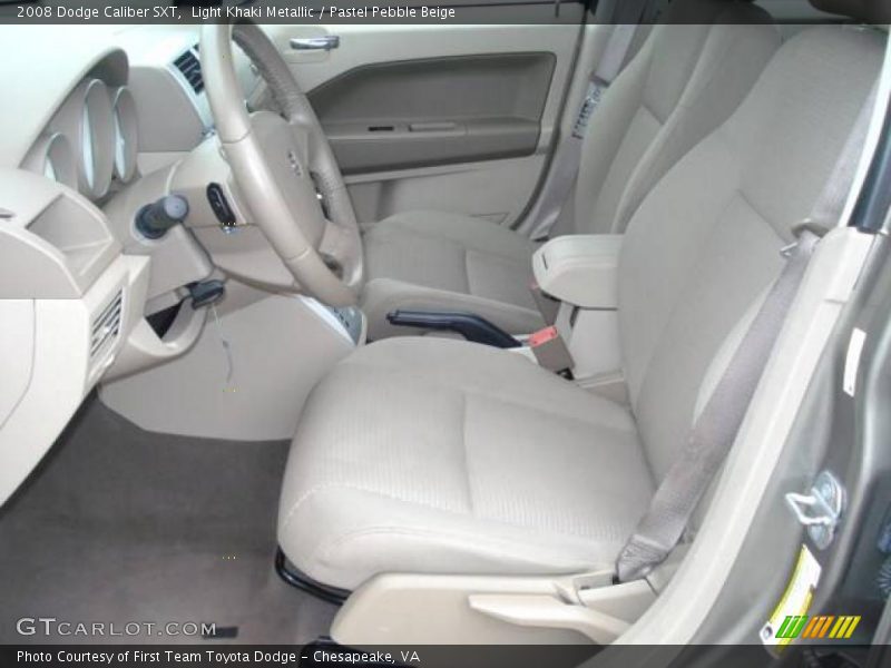 Light Khaki Metallic / Pastel Pebble Beige 2008 Dodge Caliber SXT