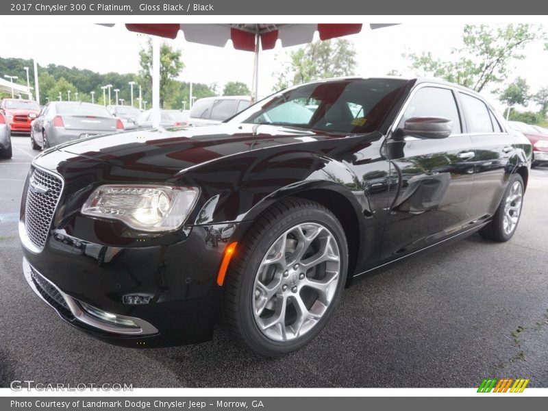 Gloss Black / Black 2017 Chrysler 300 C Platinum