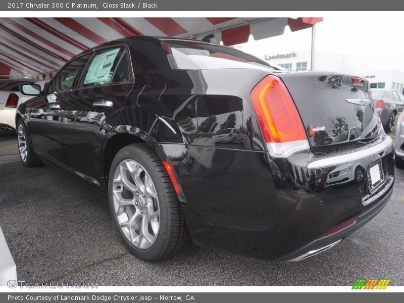 Gloss Black / Black 2017 Chrysler 300 C Platinum