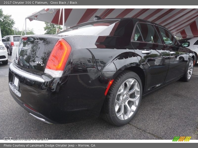 Gloss Black / Black 2017 Chrysler 300 C Platinum
