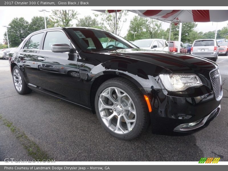 Gloss Black / Black 2017 Chrysler 300 C Platinum