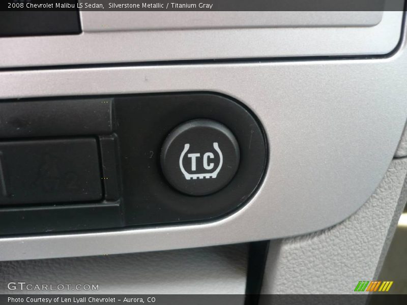 Silverstone Metallic / Titanium Gray 2008 Chevrolet Malibu LS Sedan