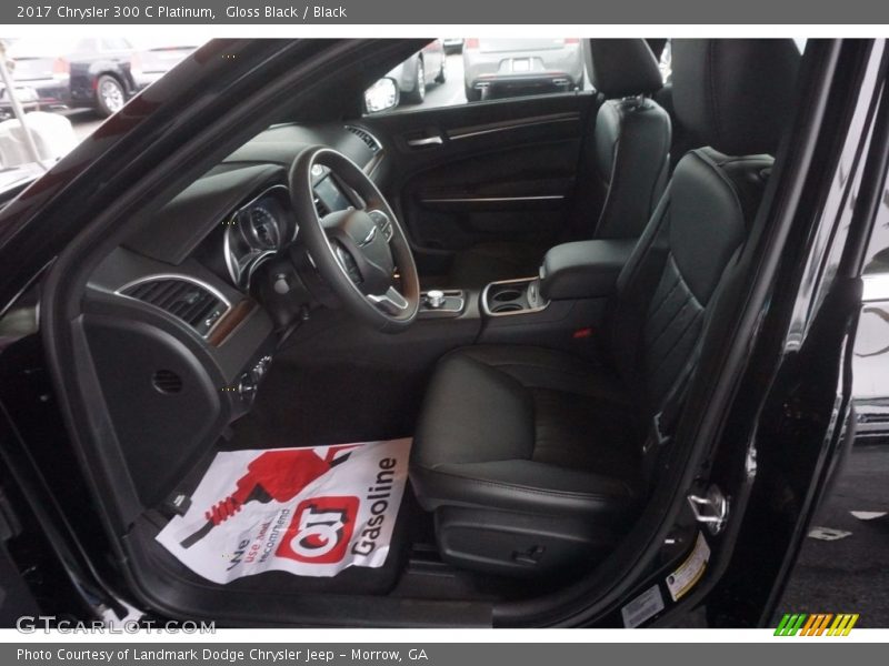 Gloss Black / Black 2017 Chrysler 300 C Platinum