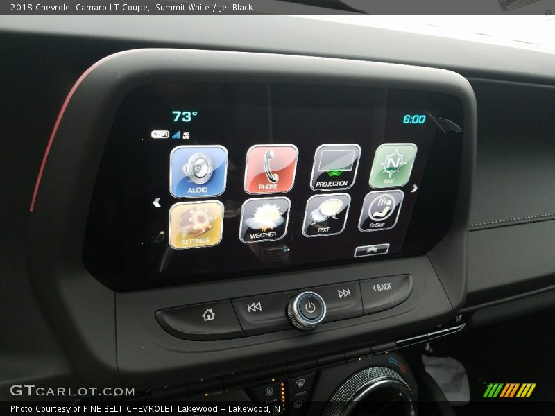 Summit White / Jet Black 2018 Chevrolet Camaro LT Coupe