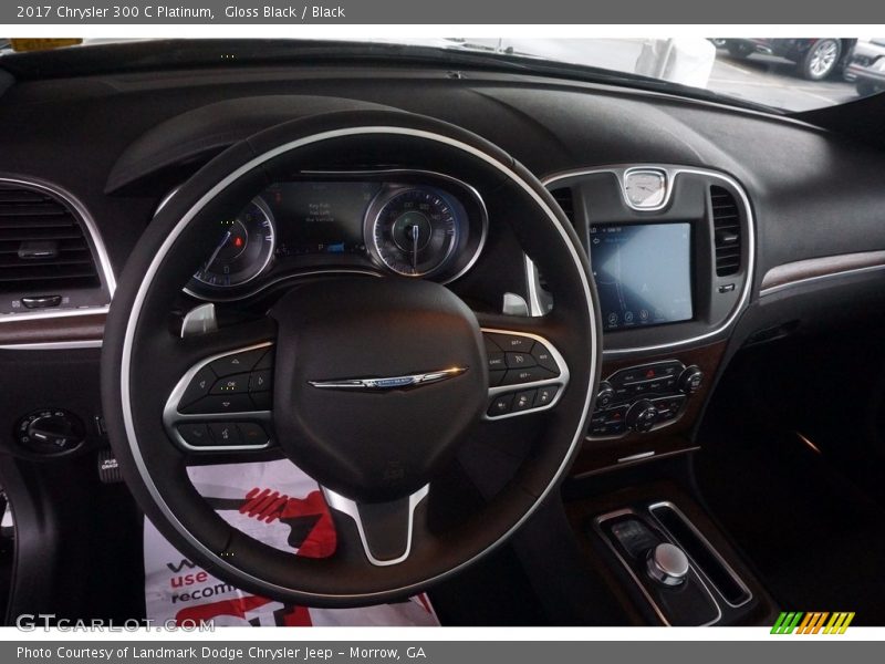 Gloss Black / Black 2017 Chrysler 300 C Platinum