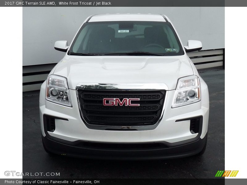 White Frost Tricoat / Jet Black 2017 GMC Terrain SLE AWD