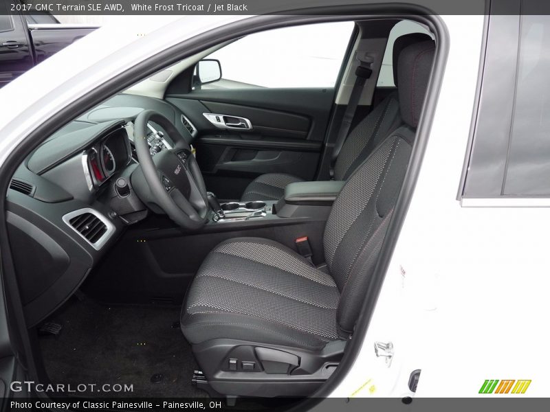 White Frost Tricoat / Jet Black 2017 GMC Terrain SLE AWD