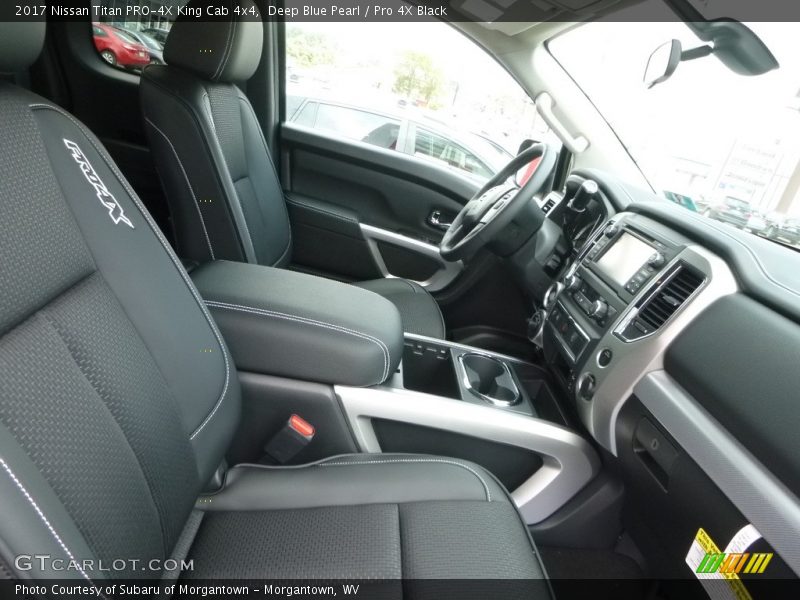  2017 Titan PRO-4X King Cab 4x4 Pro 4X Black Interior
