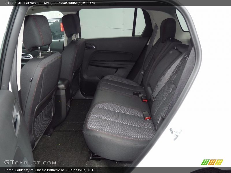 Summit White / Jet Black 2017 GMC Terrain SLE AWD