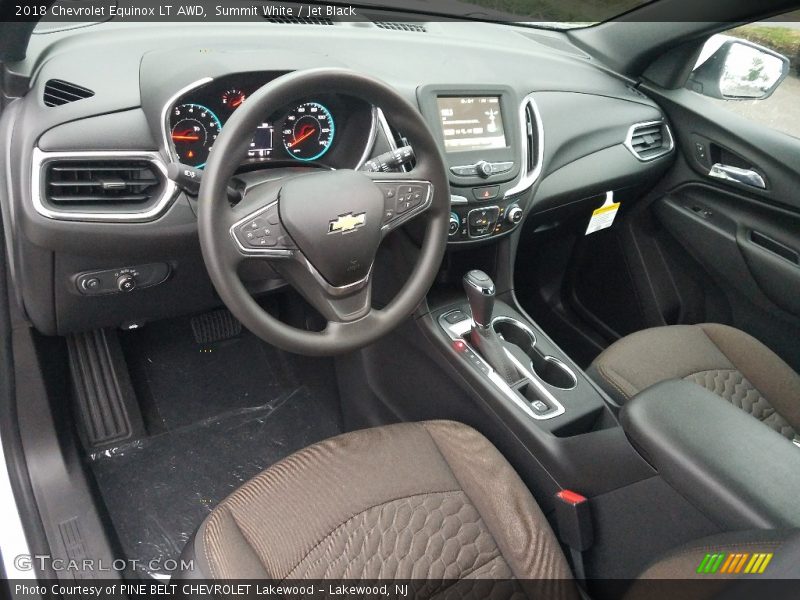 Summit White / Jet Black 2018 Chevrolet Equinox LT AWD