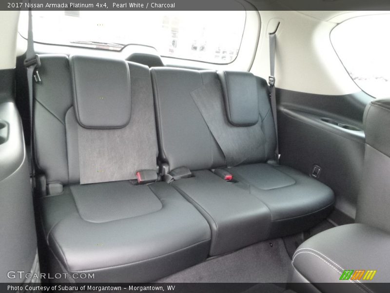 Pearl White / Charcoal 2017 Nissan Armada Platinum 4x4