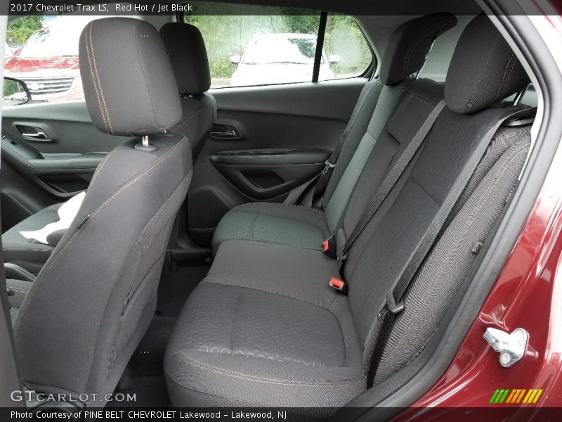Red Hot / Jet Black 2017 Chevrolet Trax LS