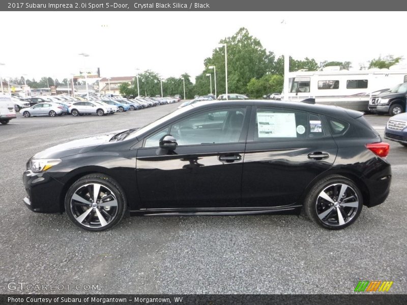  2017 Impreza 2.0i Sport 5-Door Crystal Black Silica