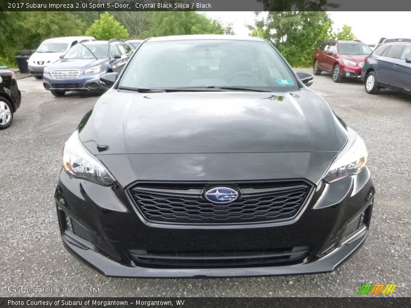 Crystal Black Silica / Black 2017 Subaru Impreza 2.0i Sport 5-Door