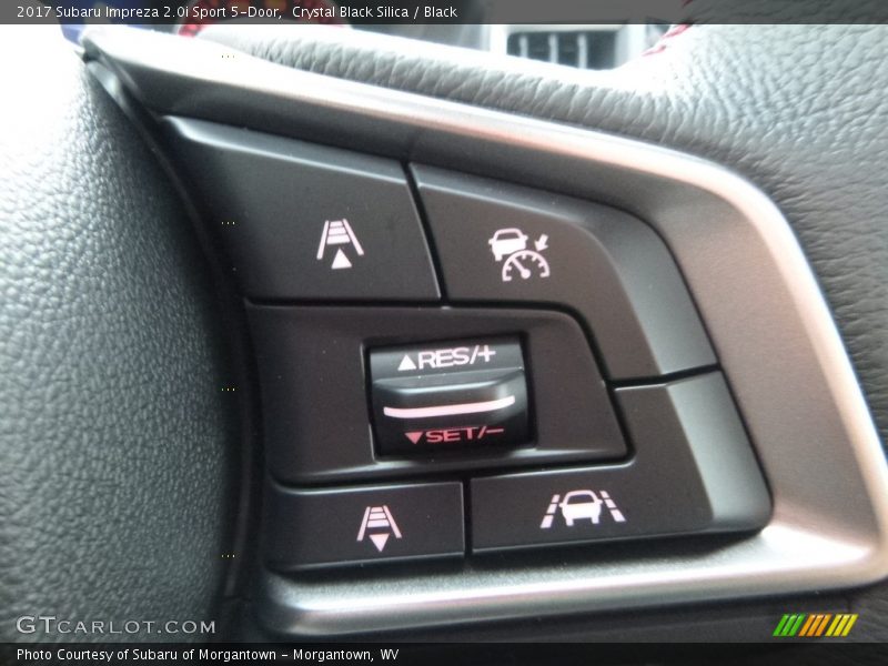 Controls of 2017 Impreza 2.0i Sport 5-Door