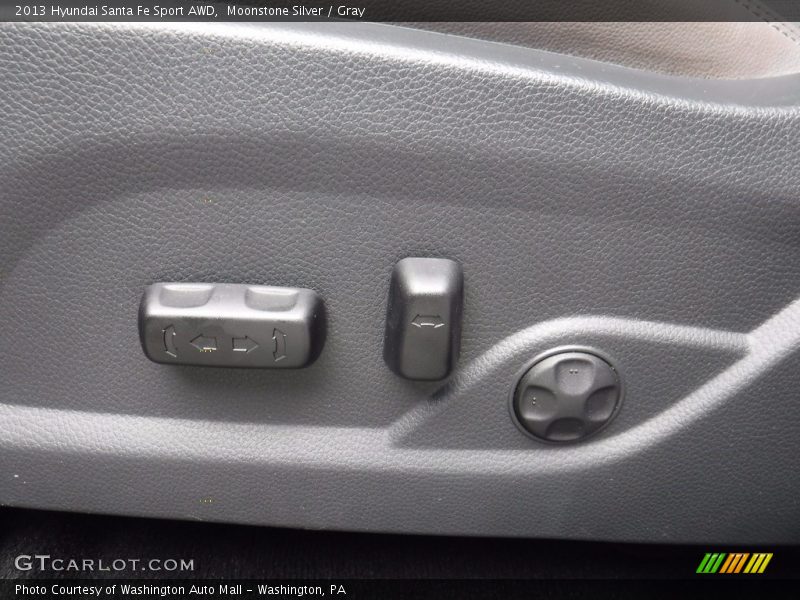 Moonstone Silver / Gray 2013 Hyundai Santa Fe Sport AWD