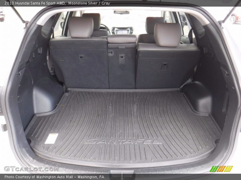 Moonstone Silver / Gray 2013 Hyundai Santa Fe Sport AWD