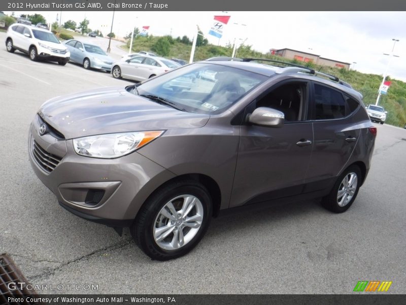 Chai Bronze / Taupe 2012 Hyundai Tucson GLS AWD