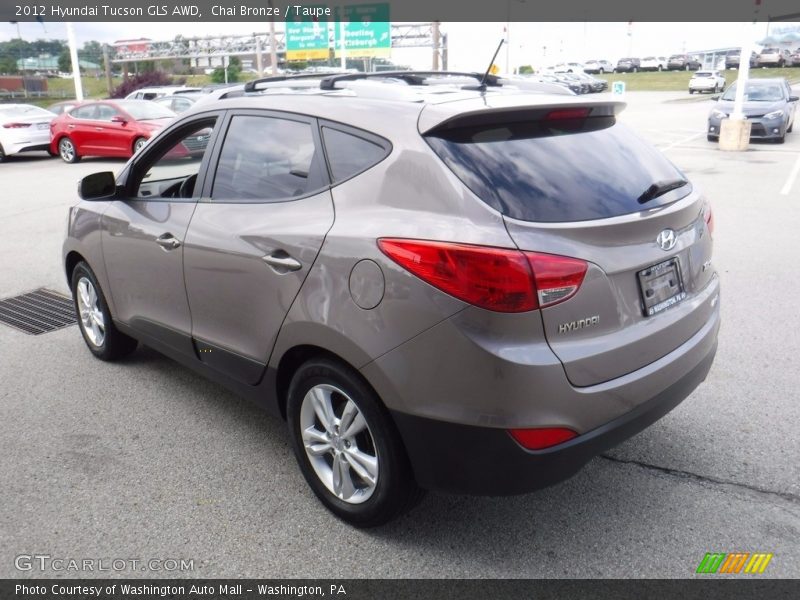 Chai Bronze / Taupe 2012 Hyundai Tucson GLS AWD