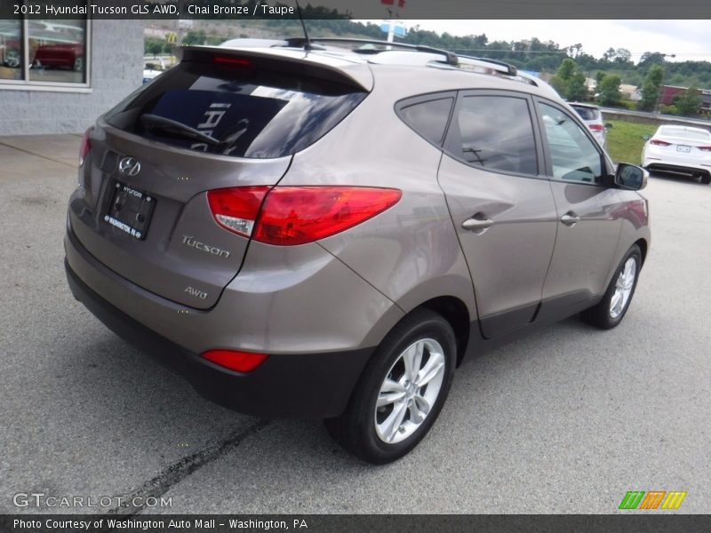 Chai Bronze / Taupe 2012 Hyundai Tucson GLS AWD