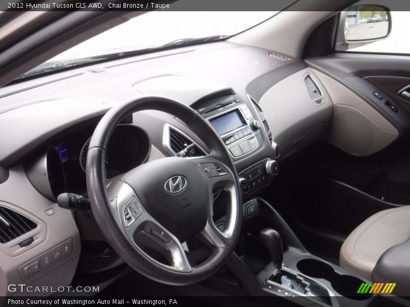 Chai Bronze / Taupe 2012 Hyundai Tucson GLS AWD
