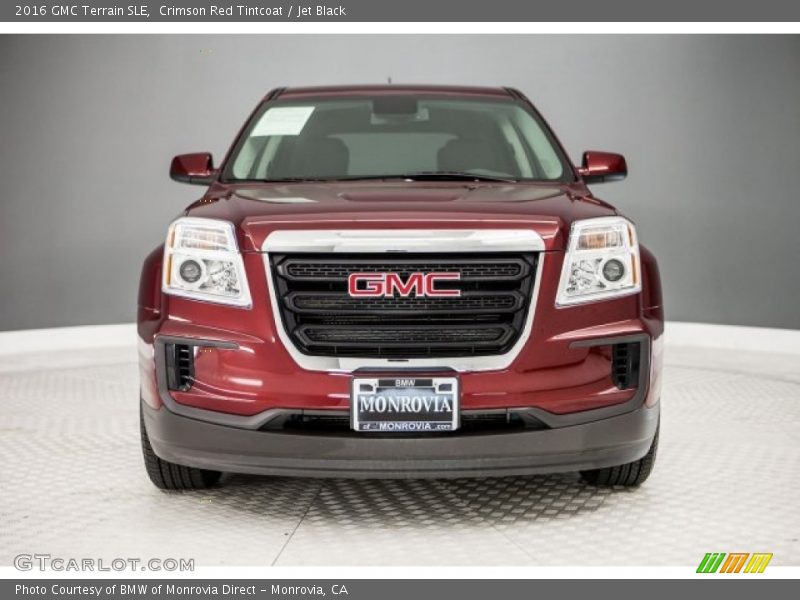 Crimson Red Tintcoat / Jet Black 2016 GMC Terrain SLE