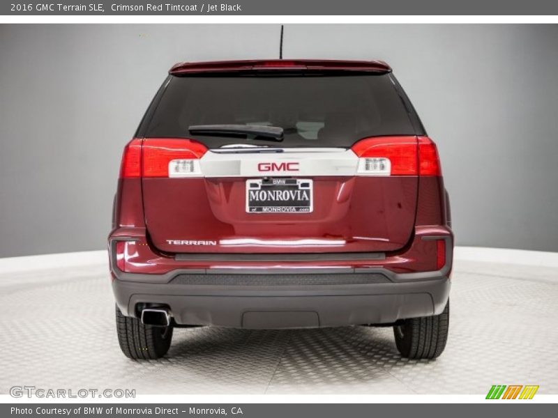 Crimson Red Tintcoat / Jet Black 2016 GMC Terrain SLE