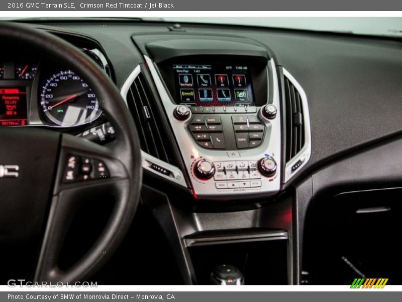 Crimson Red Tintcoat / Jet Black 2016 GMC Terrain SLE