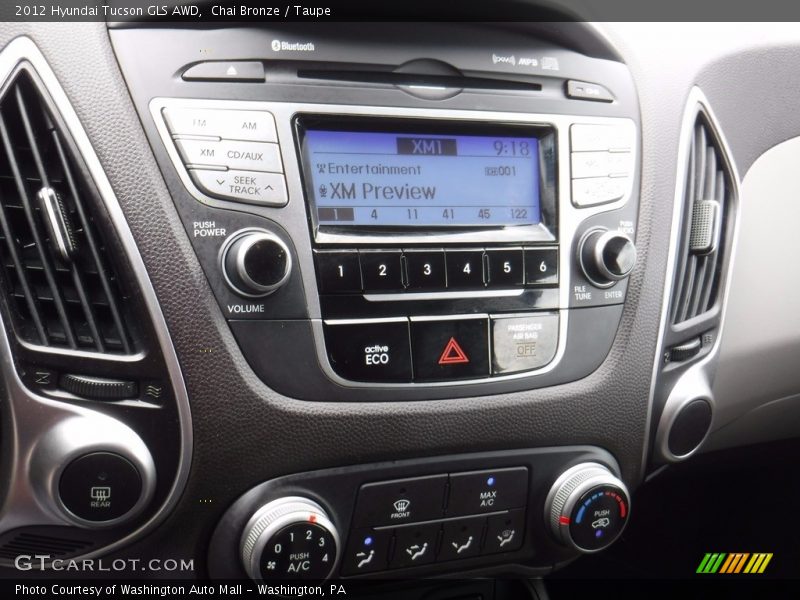Chai Bronze / Taupe 2012 Hyundai Tucson GLS AWD