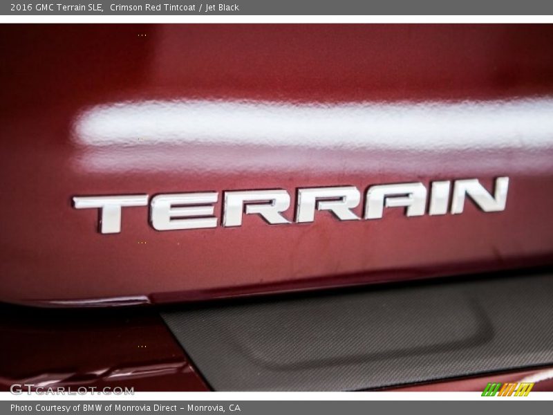 Crimson Red Tintcoat / Jet Black 2016 GMC Terrain SLE