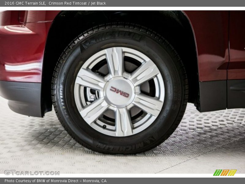 Crimson Red Tintcoat / Jet Black 2016 GMC Terrain SLE
