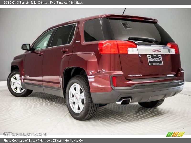 Crimson Red Tintcoat / Jet Black 2016 GMC Terrain SLE