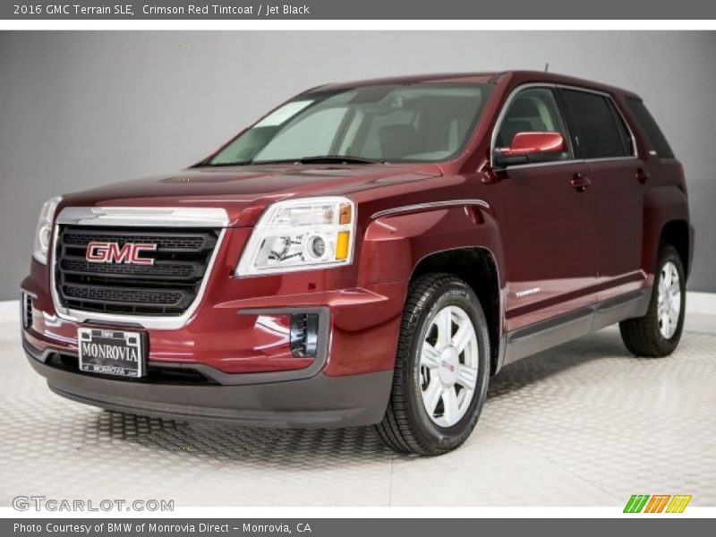 Crimson Red Tintcoat / Jet Black 2016 GMC Terrain SLE