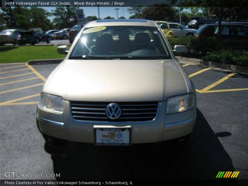 Wheat Beige Metallic / Beige 2004 Volkswagen Passat GLX Sedan