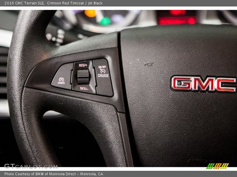 Crimson Red Tintcoat / Jet Black 2016 GMC Terrain SLE