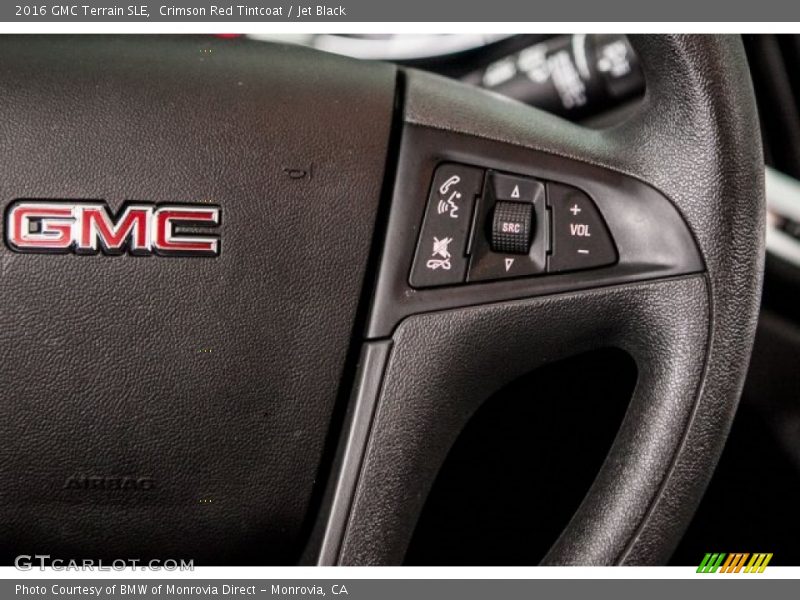 Crimson Red Tintcoat / Jet Black 2016 GMC Terrain SLE