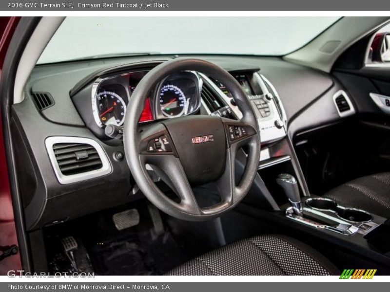 Crimson Red Tintcoat / Jet Black 2016 GMC Terrain SLE