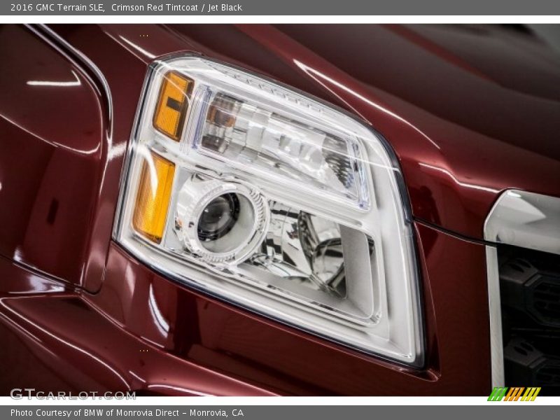 Crimson Red Tintcoat / Jet Black 2016 GMC Terrain SLE