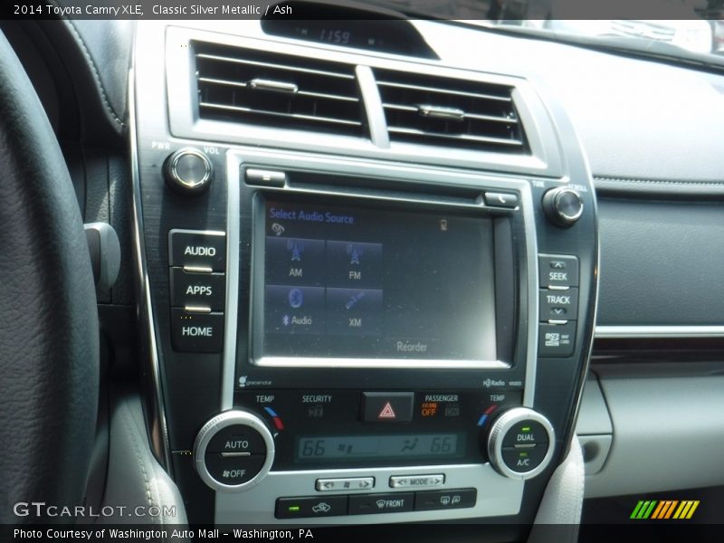 Classic Silver Metallic / Ash 2014 Toyota Camry XLE