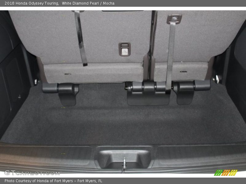 White Diamond Pearl / Mocha 2018 Honda Odyssey Touring
