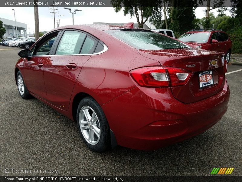 Cajun Red Tintcoat / Jet Black 2017 Chevrolet Cruze LT