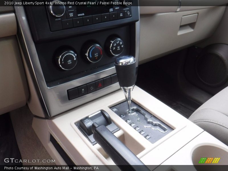 Inferno Red Crystal Pearl / Pastel Pebble Beige 2010 Jeep Liberty Sport 4x4