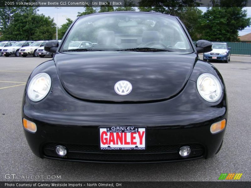 Uni Black / Black 2005 Volkswagen New Beetle GLS Convertible