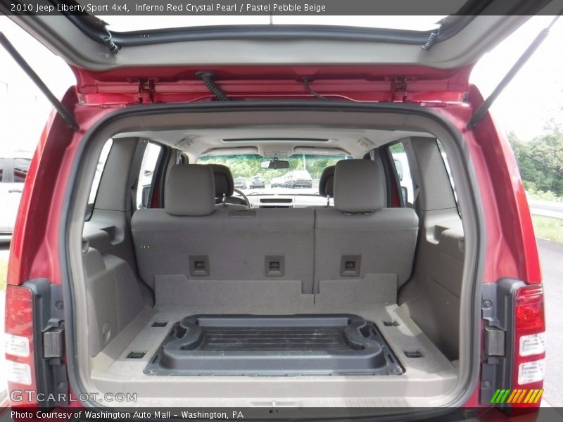 Inferno Red Crystal Pearl / Pastel Pebble Beige 2010 Jeep Liberty Sport 4x4