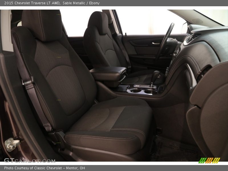 Sable Metallic / Ebony 2015 Chevrolet Traverse LT AWD
