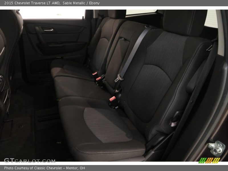 Sable Metallic / Ebony 2015 Chevrolet Traverse LT AWD
