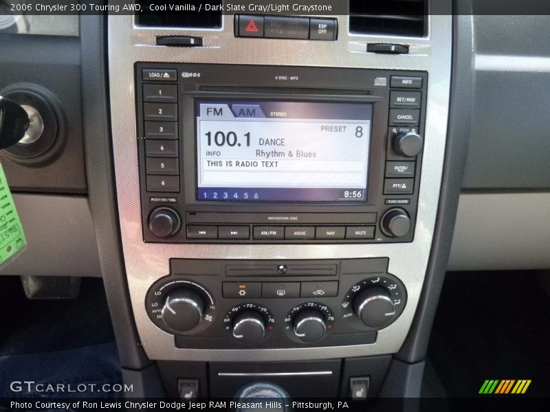 Cool Vanilla / Dark Slate Gray/Light Graystone 2006 Chrysler 300 Touring AWD