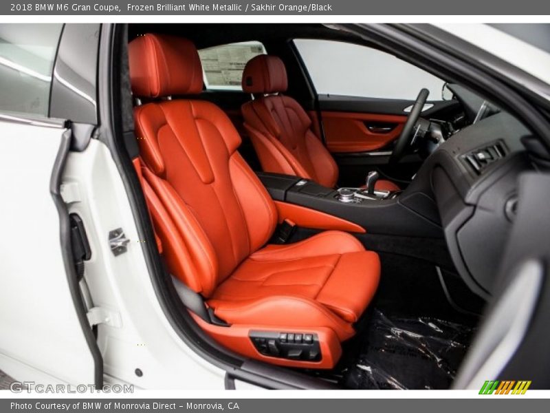  2018 M6 Gran Coupe Sakhir Orange/Black Interior