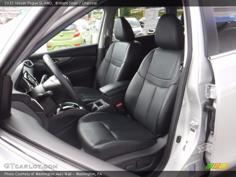 Brilliant Silver / Charcoal 2015 Nissan Rogue SL AWD